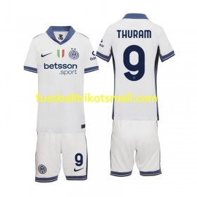 Fußballtrikots Inter Mailand Marcus Thuram 9 Kinder 2024-2025 Kurzarm Auswärts-trikot kaufen